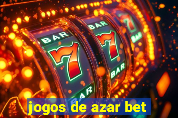 jogos de azar bet