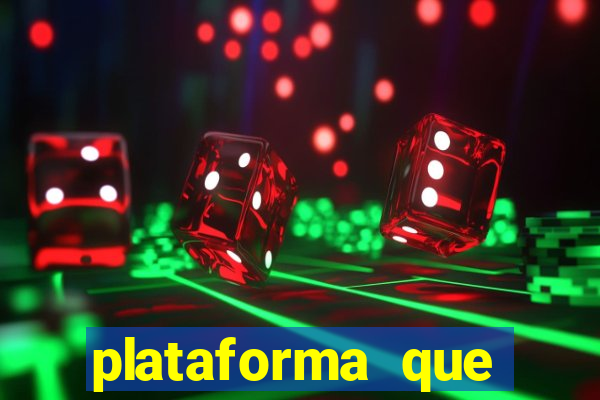 plataforma que est谩 pagando agora