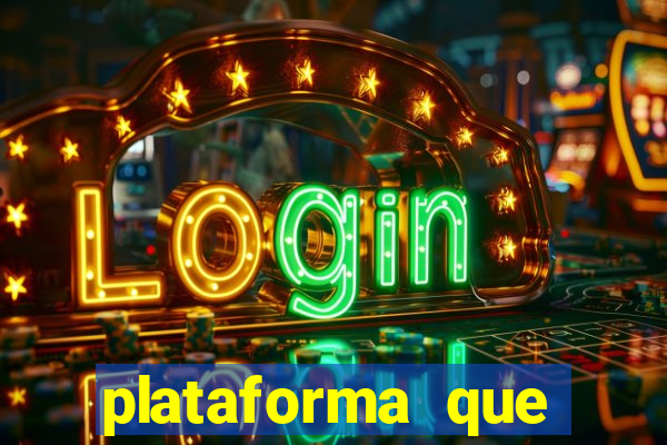 plataforma que est谩 pagando agora