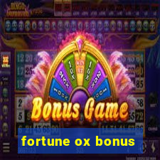 fortune ox bonus