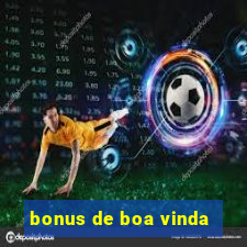 bonus de boa vinda