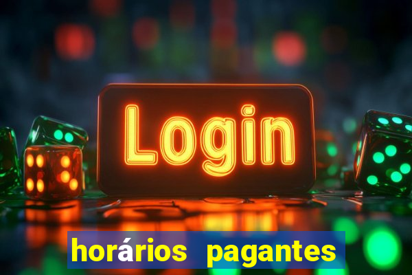 horários pagantes do fortune dragon