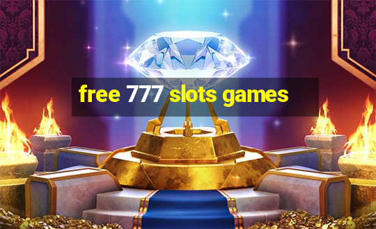 free 777 slots games