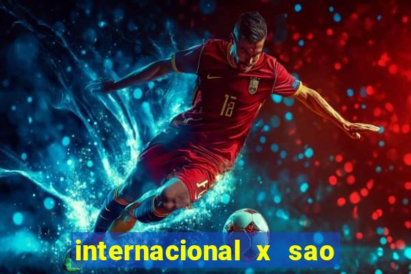 internacional x sao paulo palpites