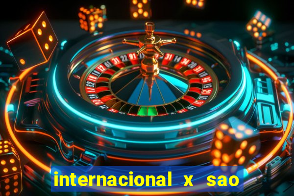 internacional x sao paulo palpites