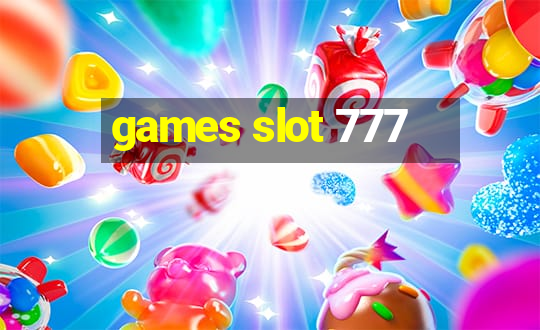 games slot 777