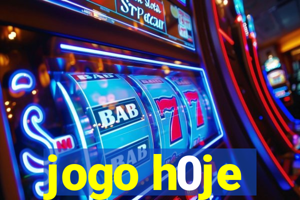 jogo h0je