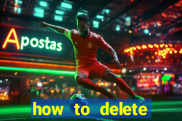 how to delete account in bingo plus