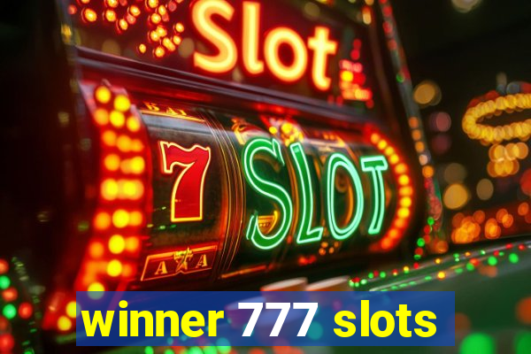 winner 777 slots