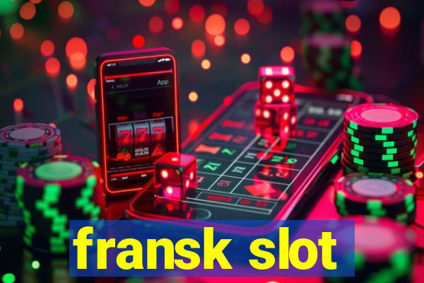 fransk slot