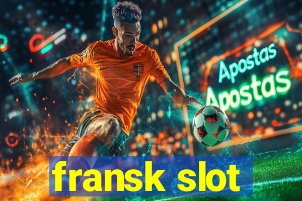 fransk slot