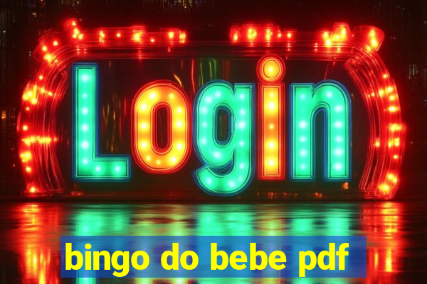 bingo do bebe pdf