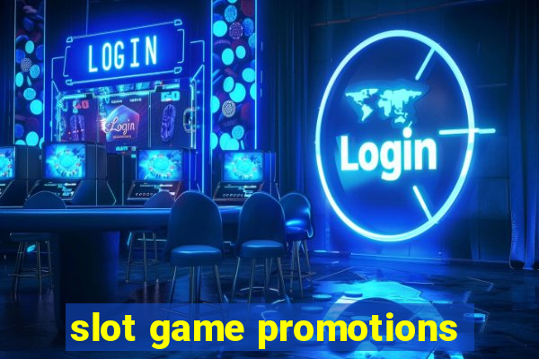 slot game promotions