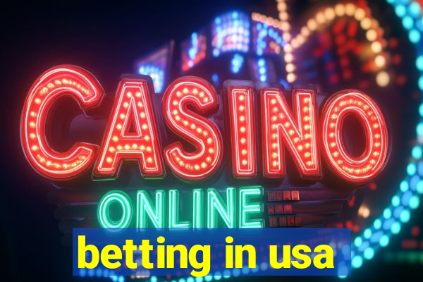 betting in usa