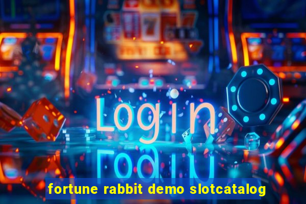 fortune rabbit demo slotcatalog