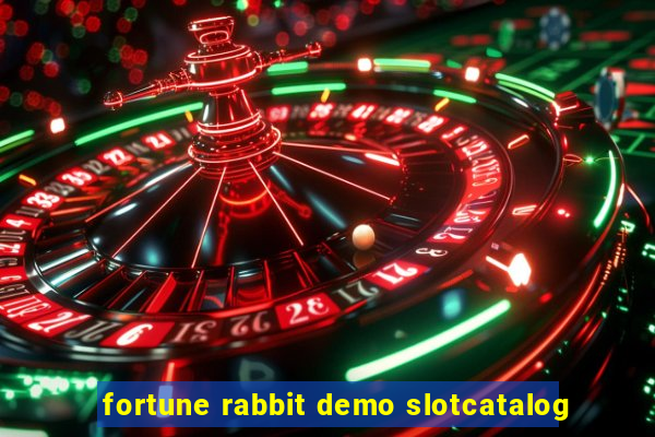 fortune rabbit demo slotcatalog