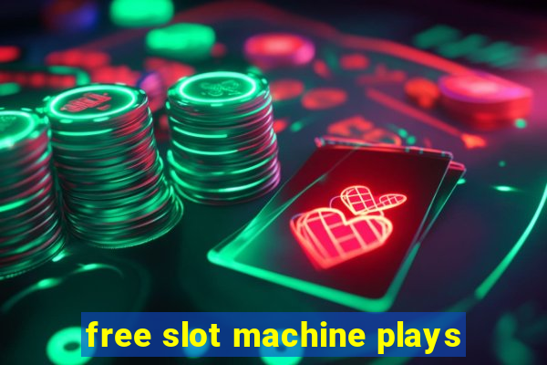 free slot machine plays