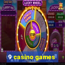 9 casino games