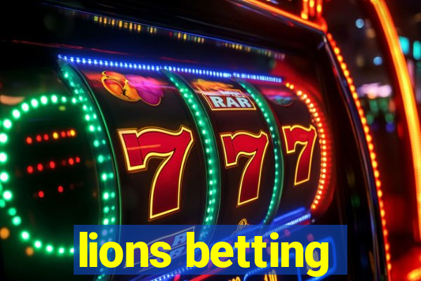 lions betting