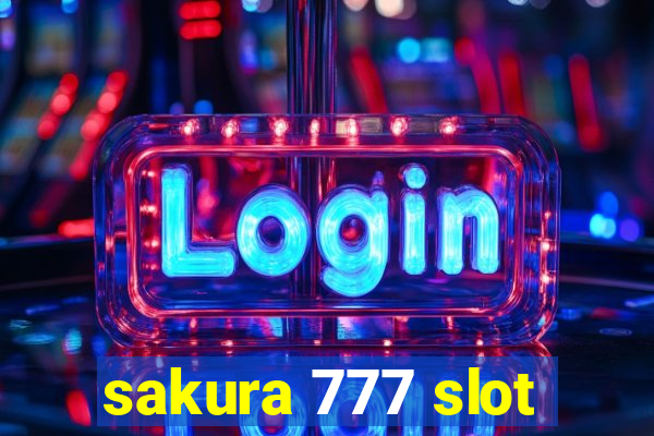 sakura 777 slot