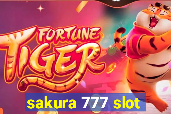 sakura 777 slot