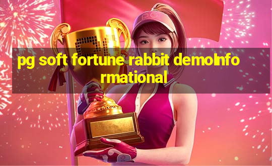 pg soft fortune rabbit demoInformational