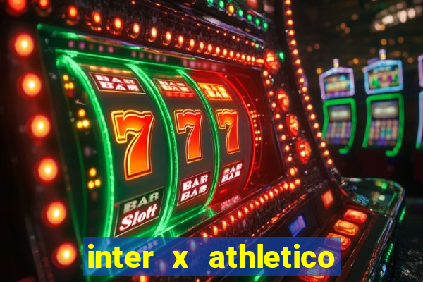 inter x athletico pr palpites