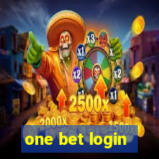 one bet login