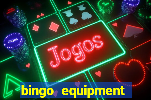 bingo equipment rental near me