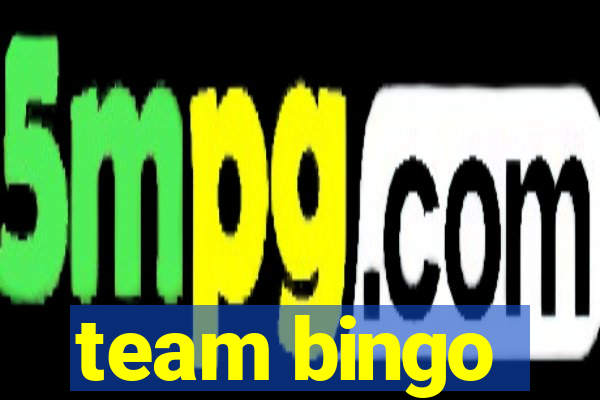 team bingo