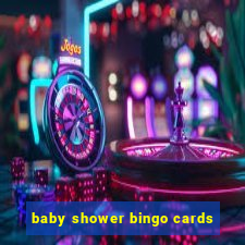 baby shower bingo cards