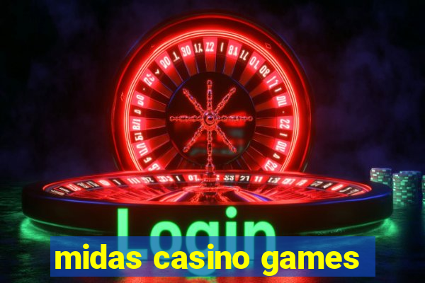 midas casino games