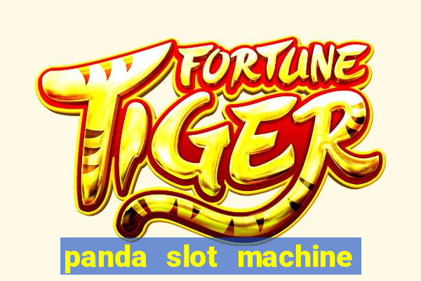 panda slot machine big win