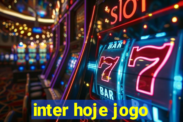 inter hoje jogo