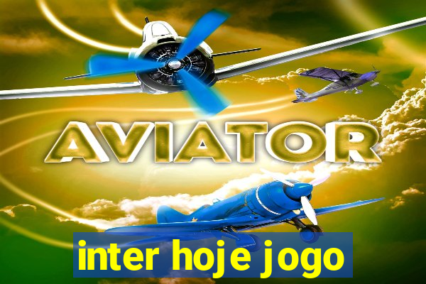 inter hoje jogo