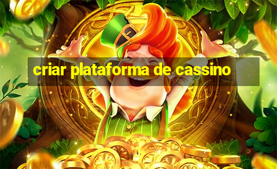 criar plataforma de cassino