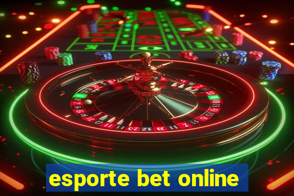 esporte bet online