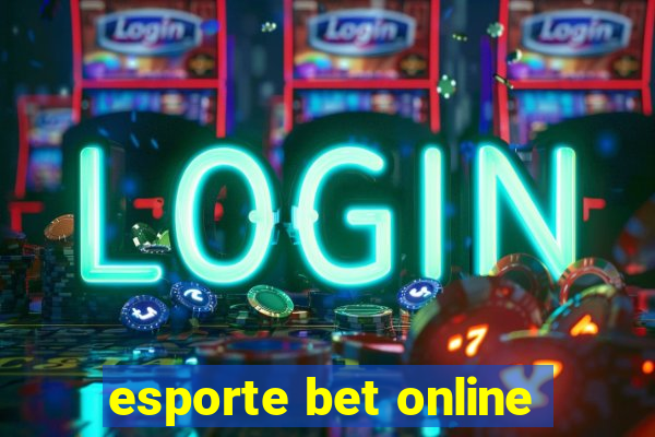 esporte bet online