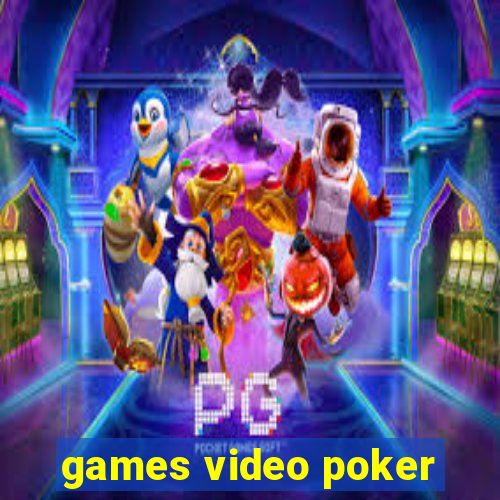 games video poker