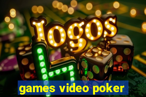 games video poker