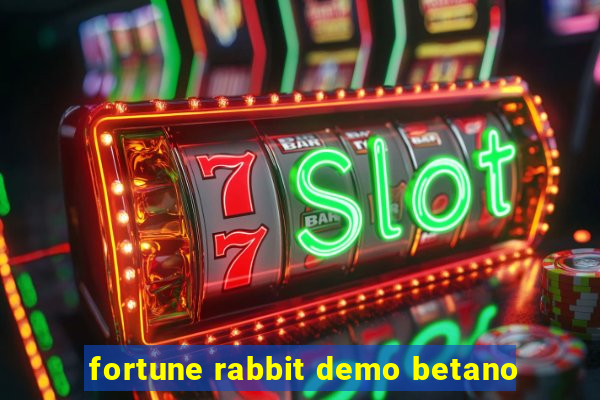 fortune rabbit demo betano