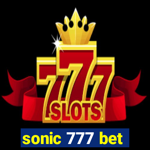 sonic 777 bet