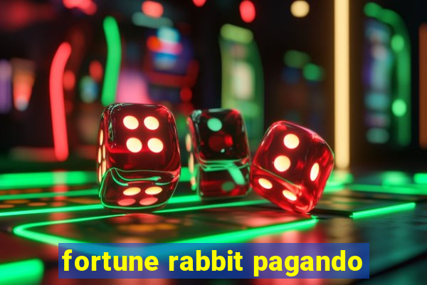 fortune rabbit pagando