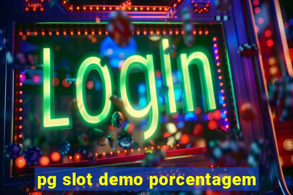 pg slot demo porcentagem