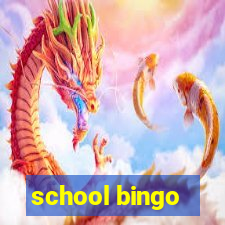 school bingo