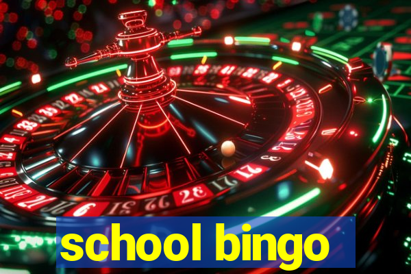 school bingo