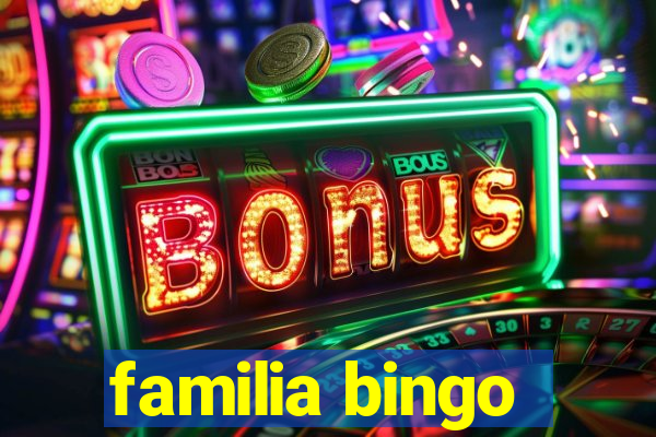 familia bingo