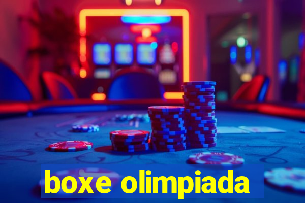 boxe olimpiada