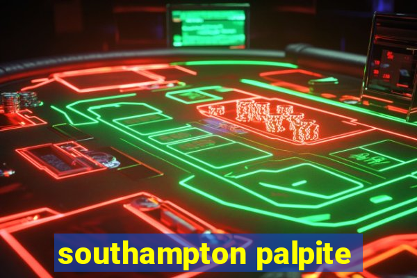 southampton palpite