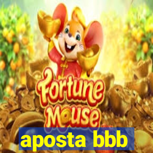 aposta bbb